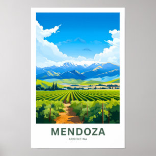 Affiche Mendoza Argentina Imprimer