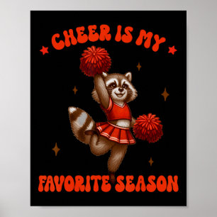 Affiche Mener la foule Escouade de cheerleading Le cheerle