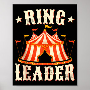 Affiche Meneur de jeu - Amoureux du Cirque Monsieur Loyal 