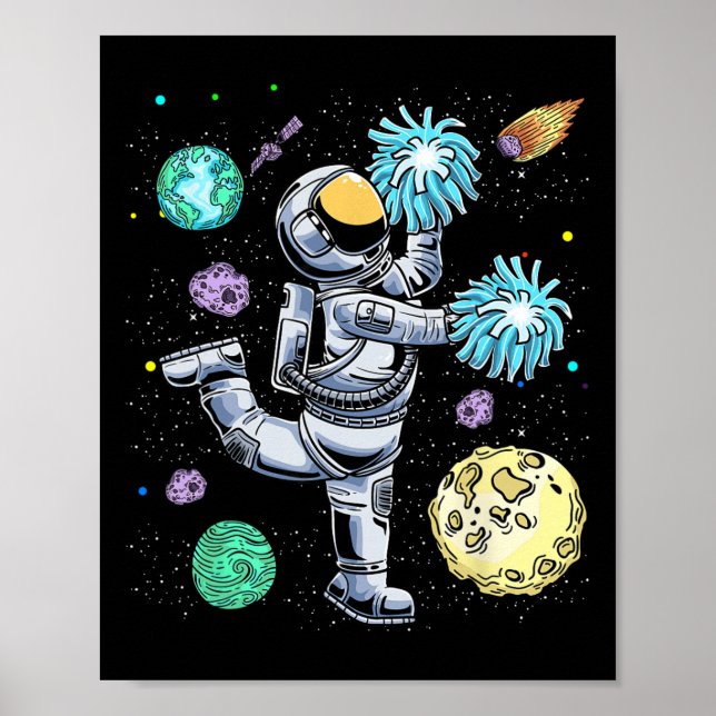 Affiche Meneuse de claque Astronaute Meneuse de claque Che (Devant)