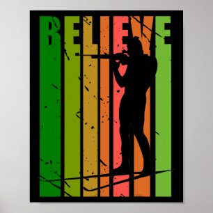Affiche Mens Funky Mens tir tir tir tir tir biathlon cible