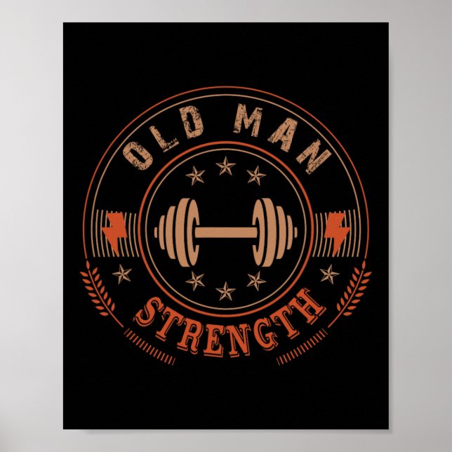 Affiche "Mens Old Man" (Devant)