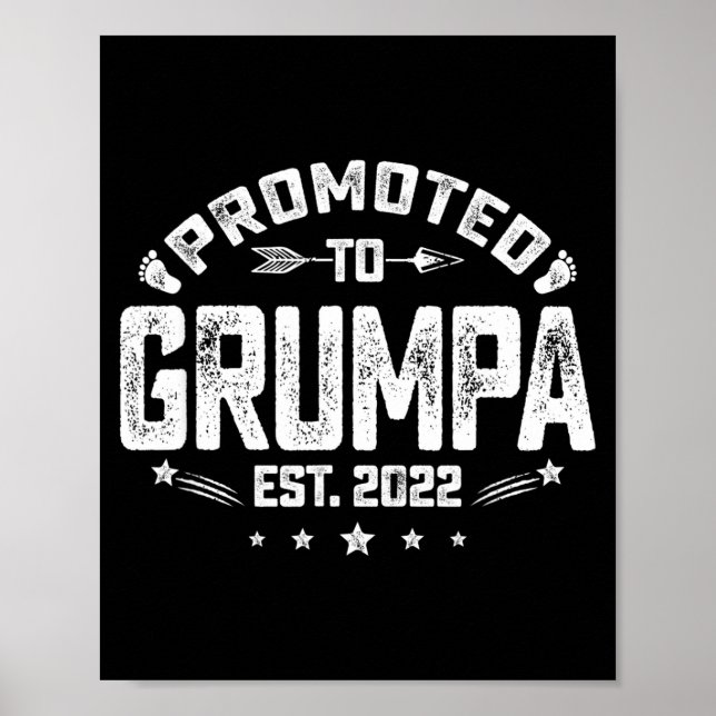 Affiche Mens Promoted To Mpa Est 2022 Funny New Mpa  (Devant)