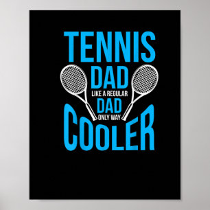 Affiche mens tennis papa drôle de jolies fesses