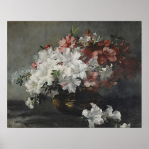 Affiche Menshausen-Labriola vintage Vie de fleurs