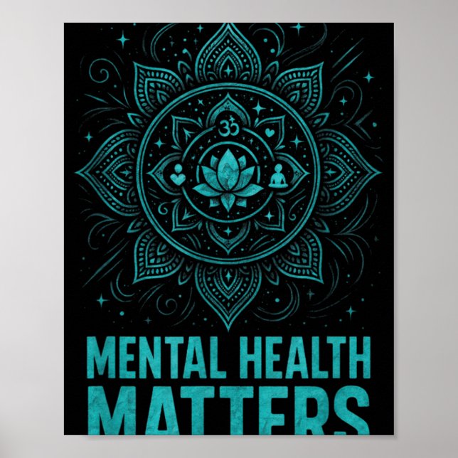 Affiche Mental Health S End Stigma Awareness  (Devant)