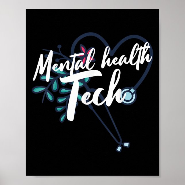 Affiche Mental Health Suicide Awareness Month Psychiatric  (Devant)