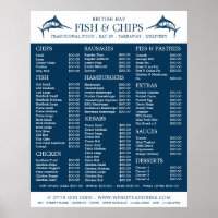 Menu du restaurant Fish & Chip Shop