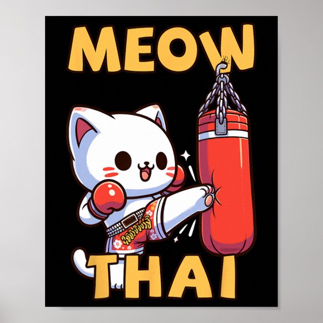 Affiche Meow Thai (Devant)