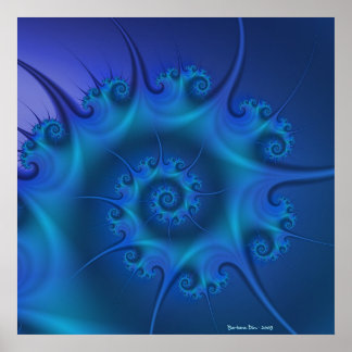 Affiche Mer aux yeux bleus