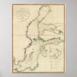 Affiche Mer baltique