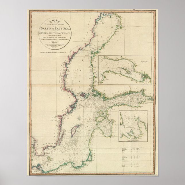 Affiche Mer Baltique (Devant)