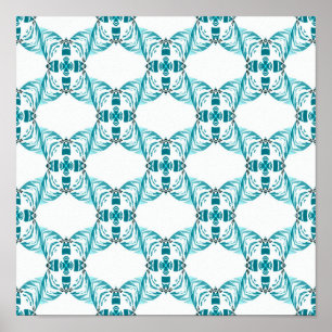 Affiche Mer Bee Honeycombs....