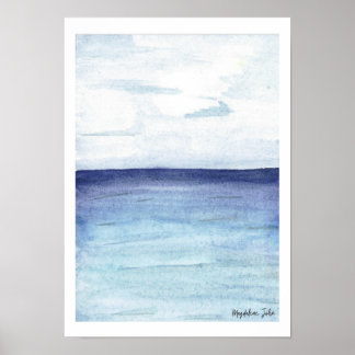 Affiche Mer calme