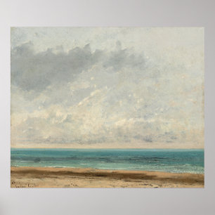 Affiche Mer Calme - Gustave Courbet