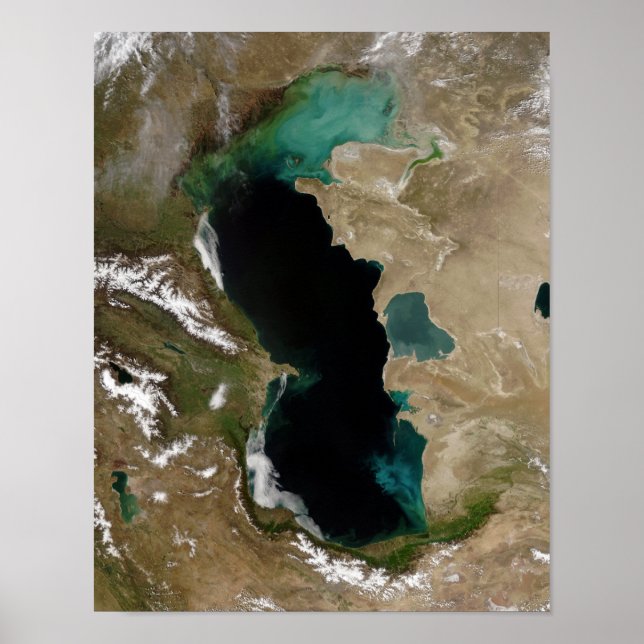 Affiche Mer Caspienne (Devant)