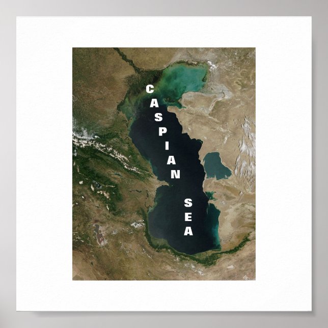 Affiche Mer Caspienne (Devant)