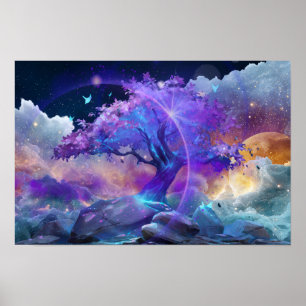 Affiche Mer de nuages