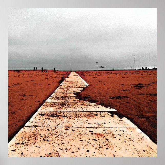 Affiche Mer d'hiver (Devant)