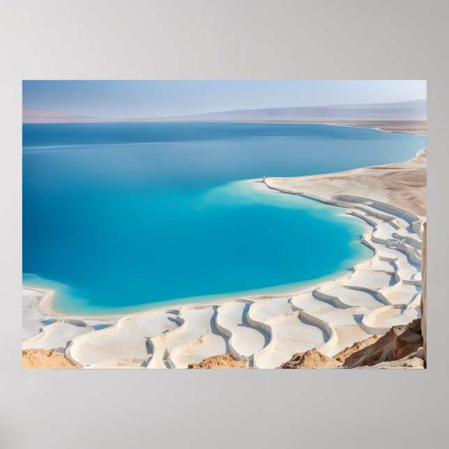 Affiche Mer morte en Israël (Devant)