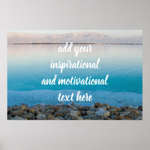 Affiche Mer morte Israël