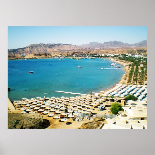 Affiche Mer Rouge dans la ville de Sharm el Sheikh (Egypte (Devant)