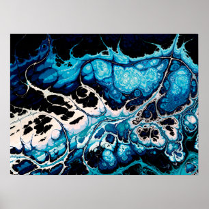 Affiche Mer turbulente