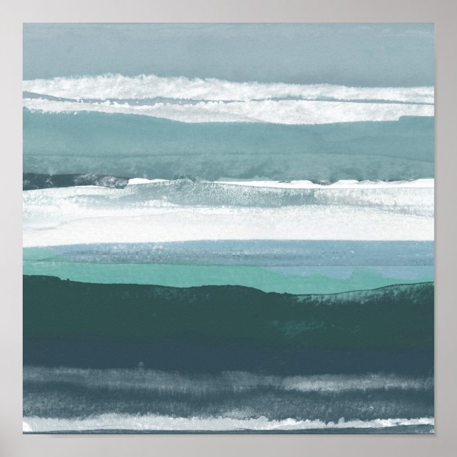 Affiche Mer turquoise (Devant)