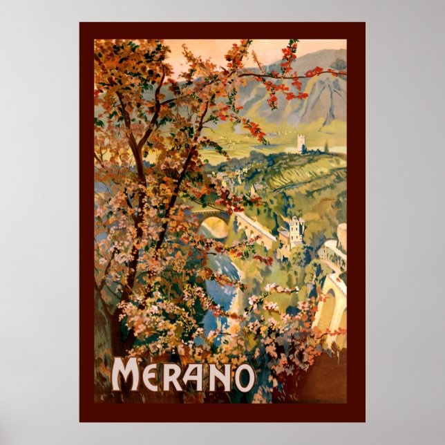 Affiche Merano, Italie (Devant)