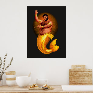 Affiche Merbear Lagoon - Rashid Al-Bahr