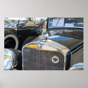 Affiche Mercedes-Benz 260D. World's  first diesel car.