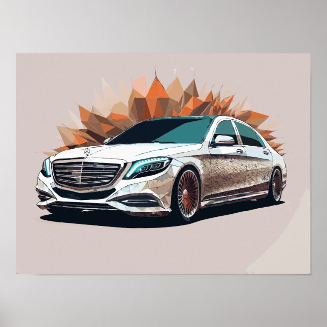 Affiche Mercedes-Maybach (Devant)