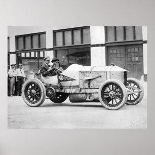 Affiche Mercedes Racer
