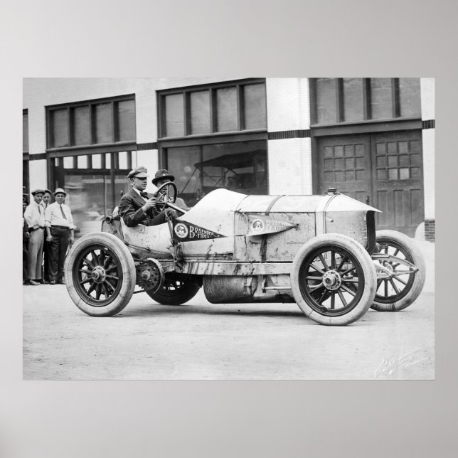 Affiche Mercedes Racer (Devant)