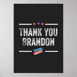 Affiche Merci Brandon