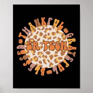 Affiche Merci Er Tech Thanksgiving Urgence Room Tech