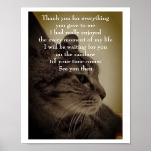 Affiche Merci et RIP