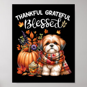 Affiche Merci gracieux bienheureux Chih Tzu Chien Chute Y'