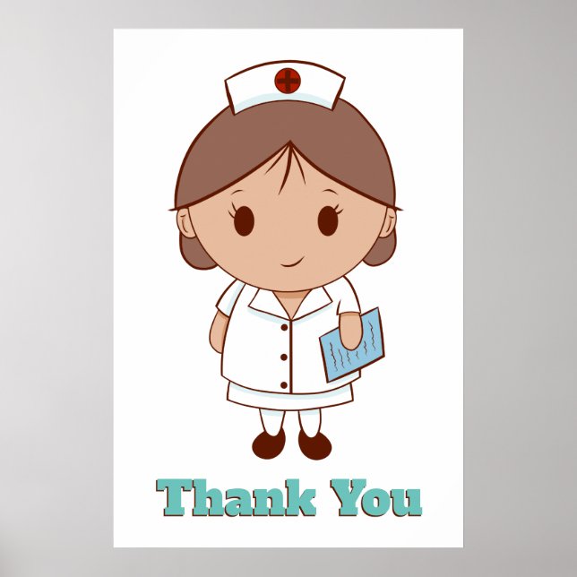 Affiche Merci l'infirmière (Devant)