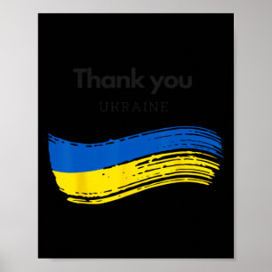 Affiche Merci l'Ukraine 