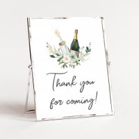 Merci pour bébé Poppin' Bouteilles pour venir