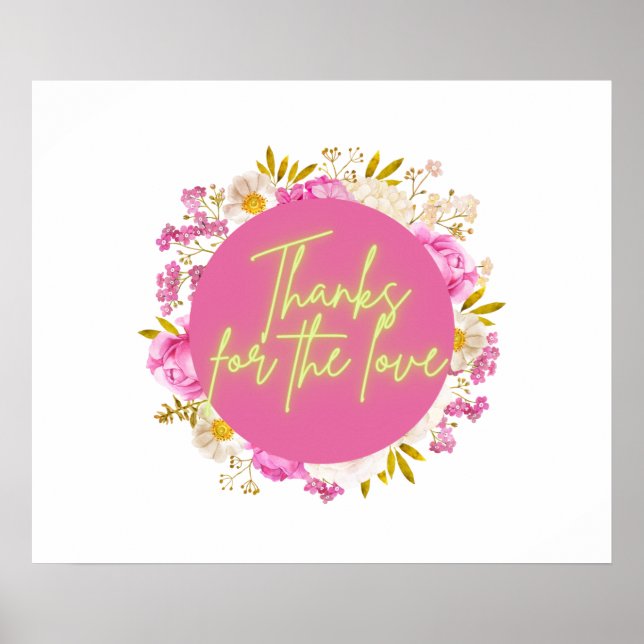 Affiche Merci Pour L'Amour (Devant)