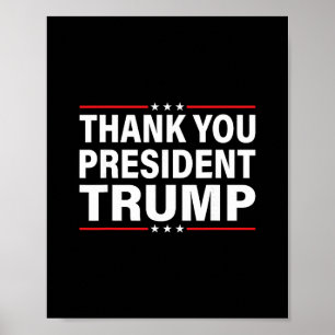 Affiche Merci Trump