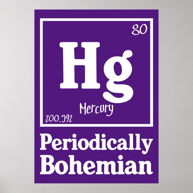 Affiche Mercure (Devant)