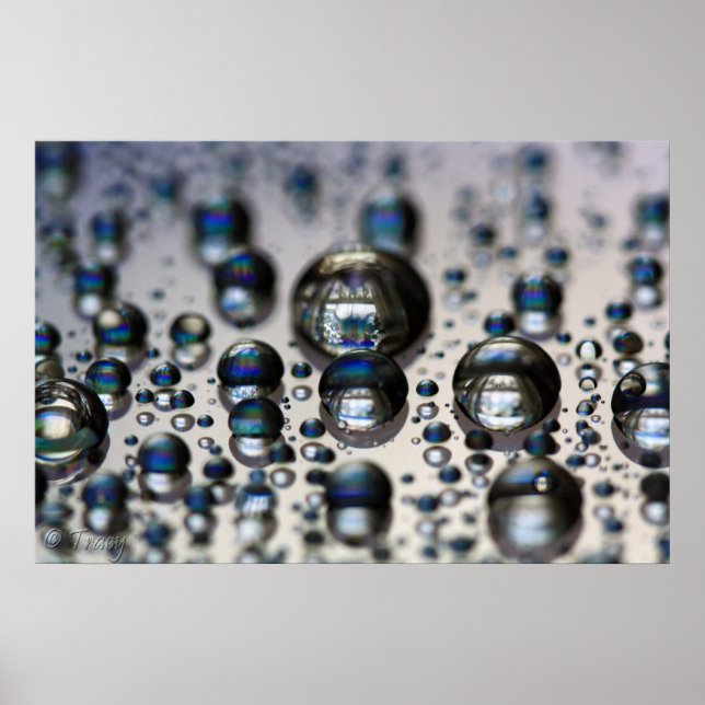 Affiche Mercure liquide (Devant)