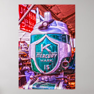 Affiche Mercure vintage