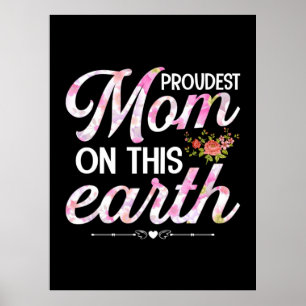 Affiche Mère Art Fier Maman Sur Terre