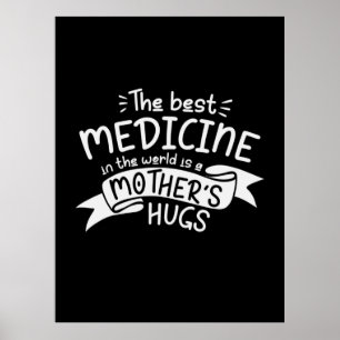 Affiche Mère Art La Meilleure Médecine