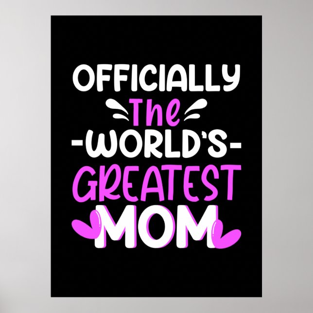 Affiche Mère Art Le Monde Plus Grande Maman (Devant)