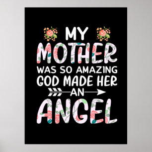 Affiche Mère Art Ma Mère Un Ange